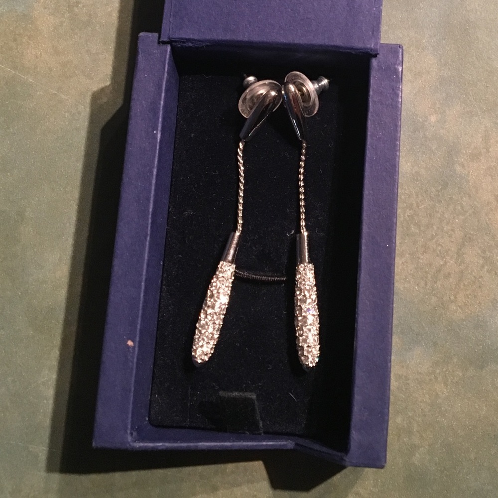 Beautiful sparkling earrings