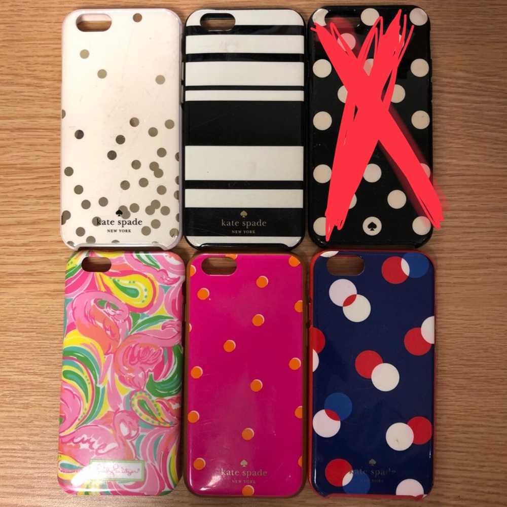 Kate spade iPhone 6/6s case bundle