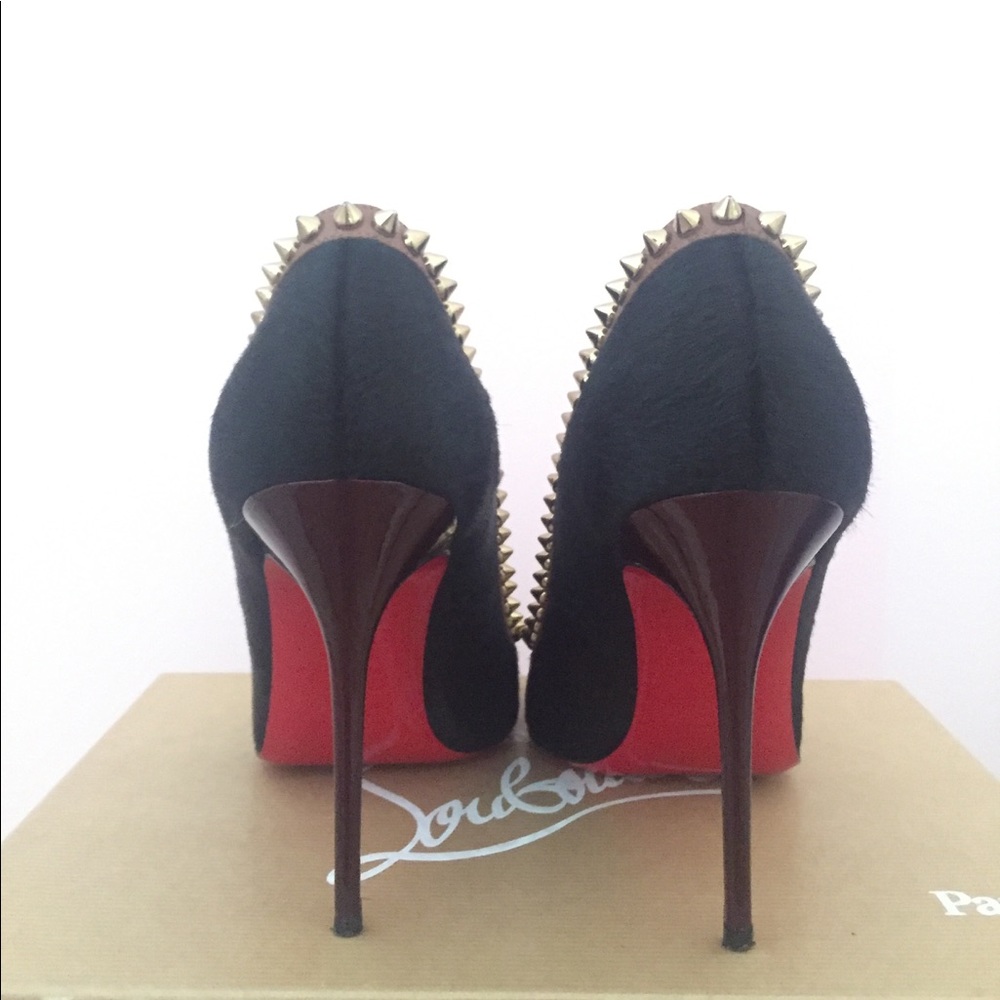 Malabar Hill 100 Metal Pat/VV/Pony Louboutin