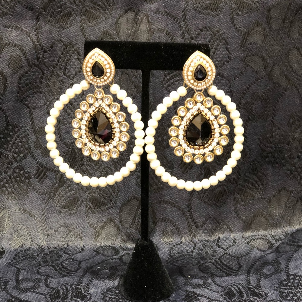 Pearl earrings