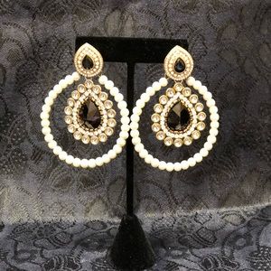 Pearl earrings