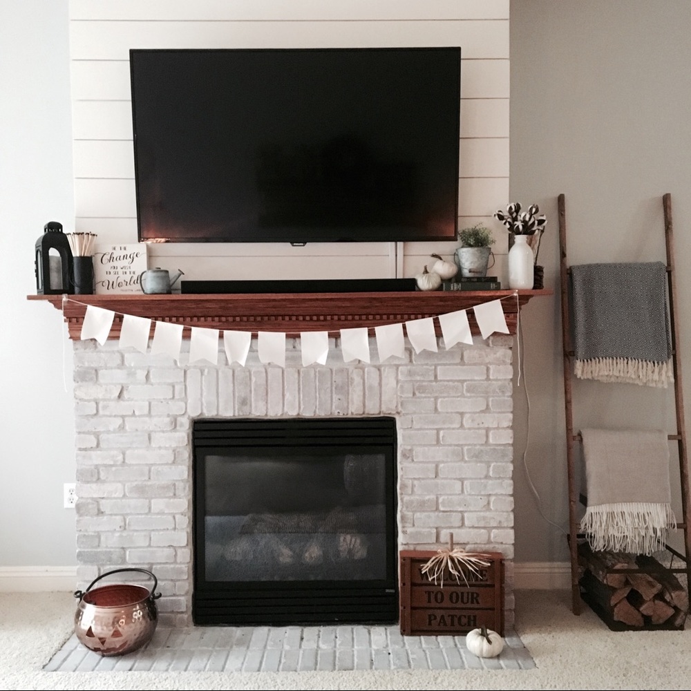 Our Nest: Fireplace Redo
