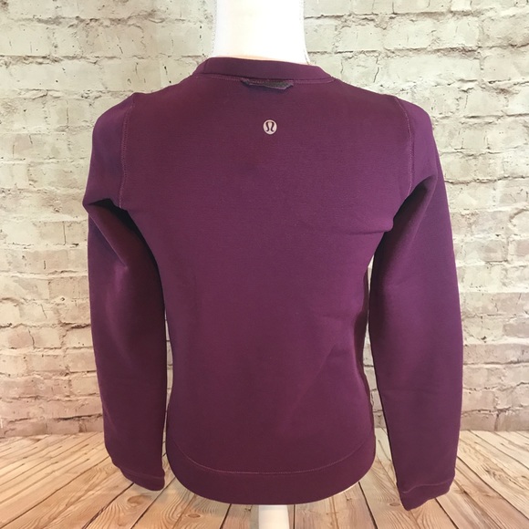 Lululemon Keep It Cozy Bordeaux Sweatshirt - Picture 4 of 6