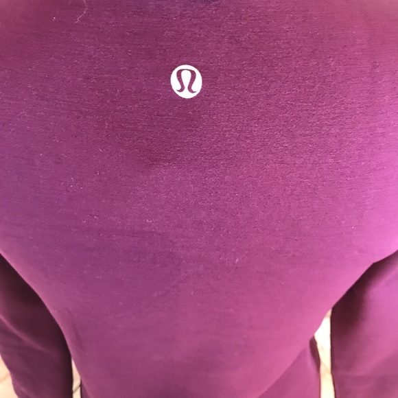 Lululemon Keep It Cozy Bordeaux Sweatshirt - Picture 5 of 6