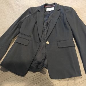 Banana Republic Size 4 Navy Blazer