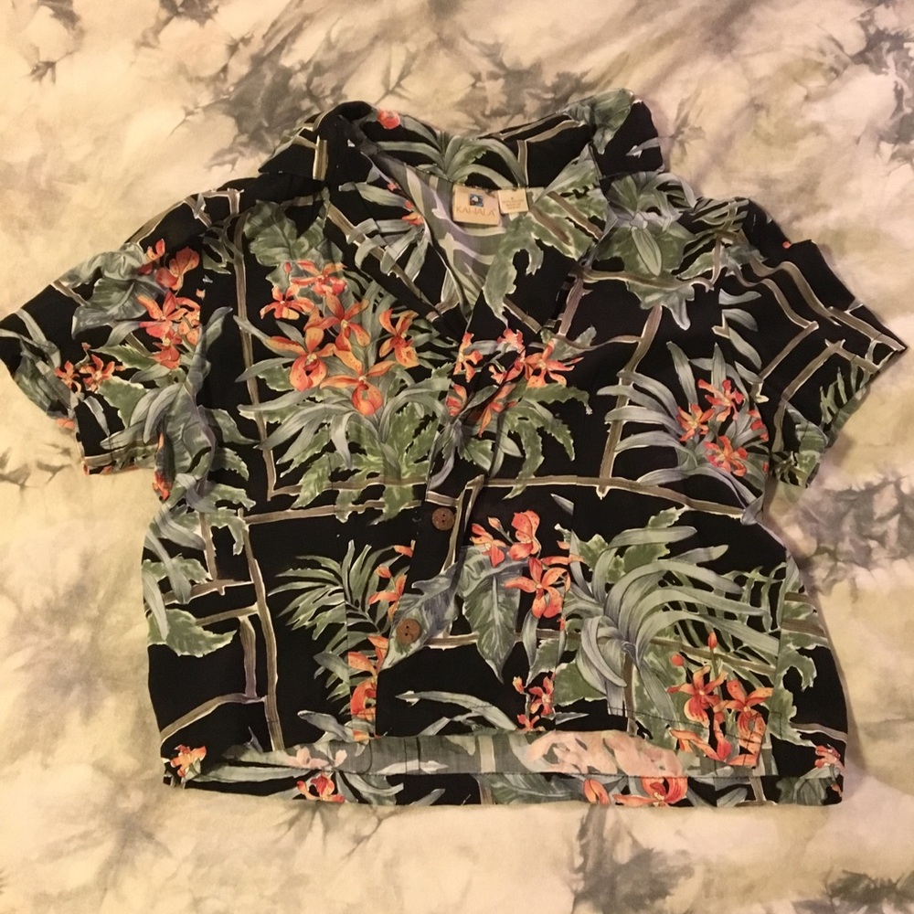 VINTAGE HAWAIIAN BUTTON DOWN