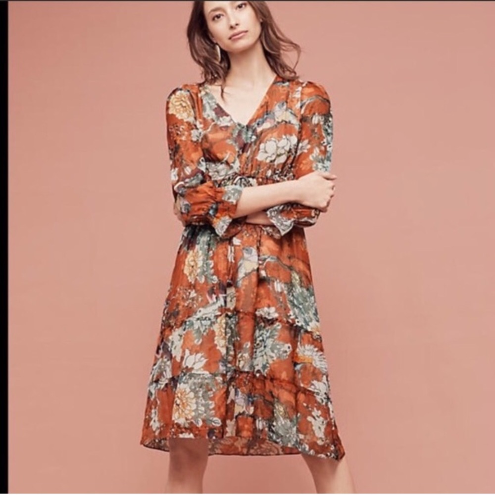 Anthropologie Boho Dress