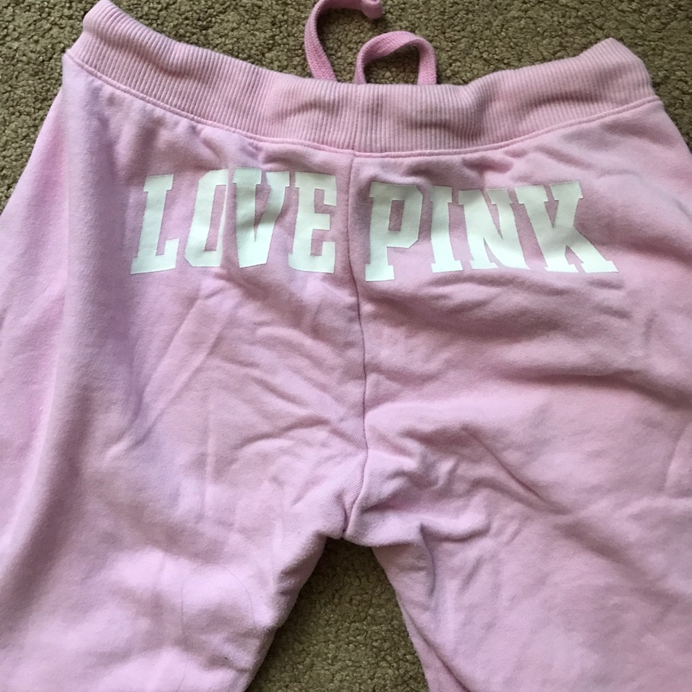 Pink joggers