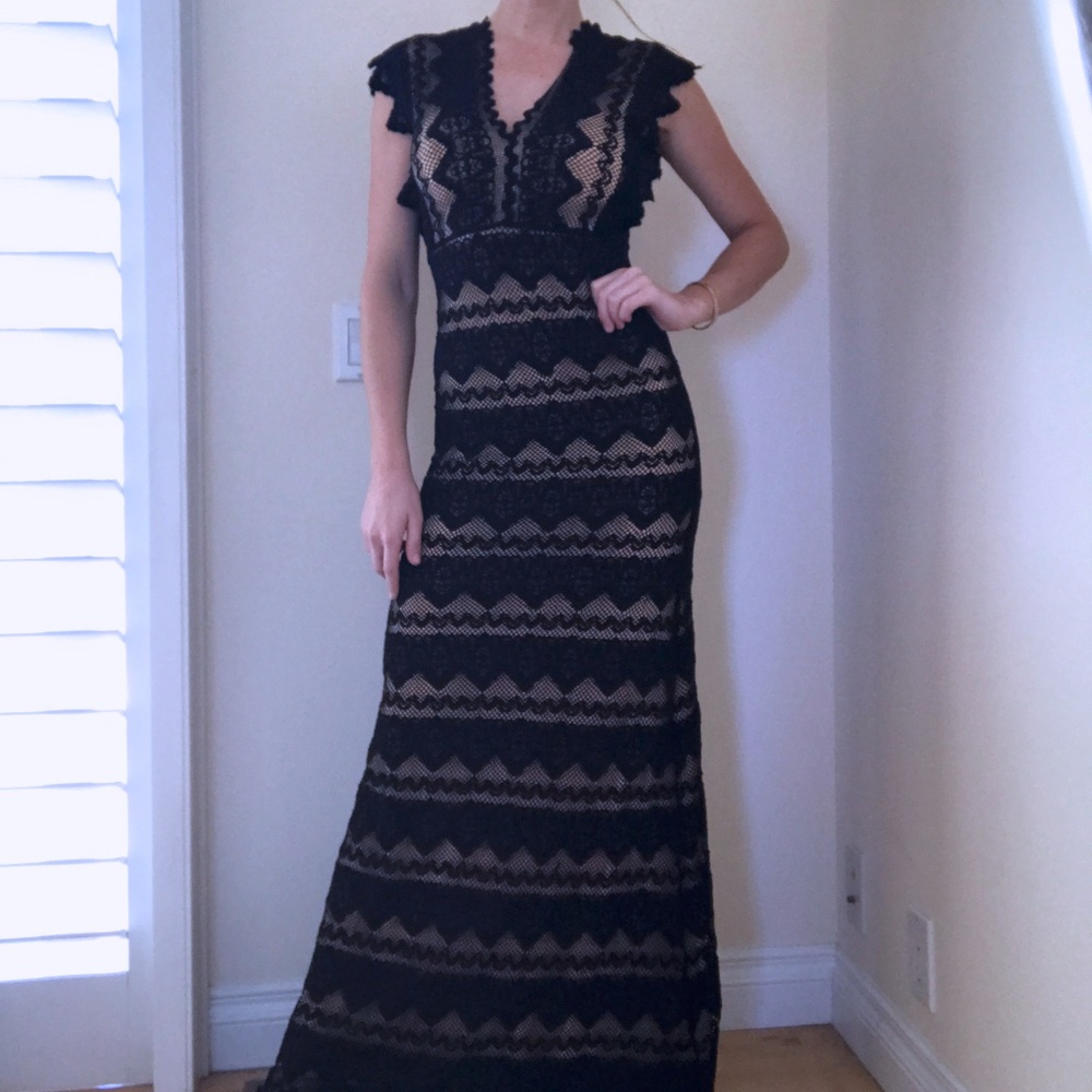 Nightcap Clothing Black Lace Maxi Dress - Picture 5 of 10