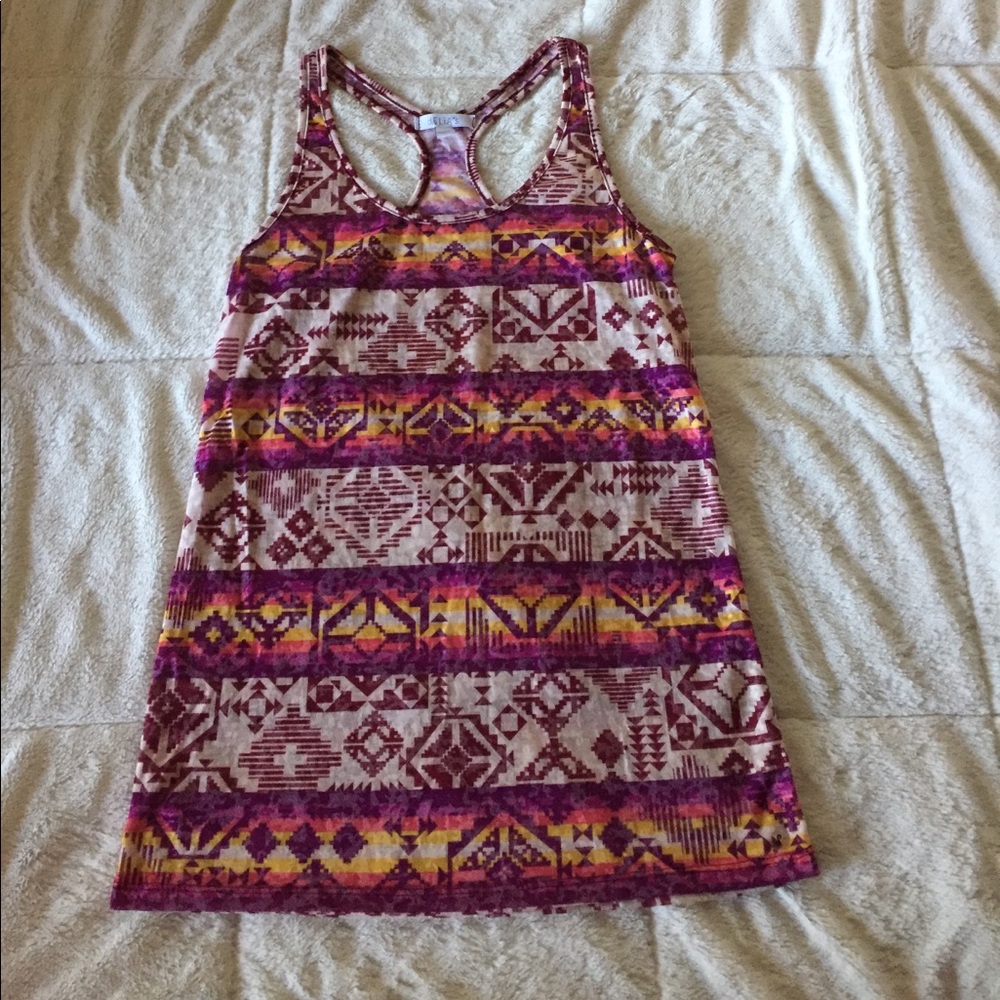 🎃 Aztec print tank