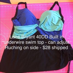 40DD built in bra underwire swim tank