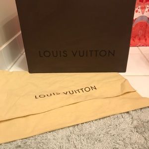 Large Louis Vuitton Box with Dust Bag