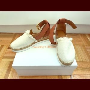 See by chloe espadrilles **worn once**