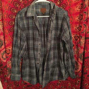 • St. John's Bay Plaid Shirt •