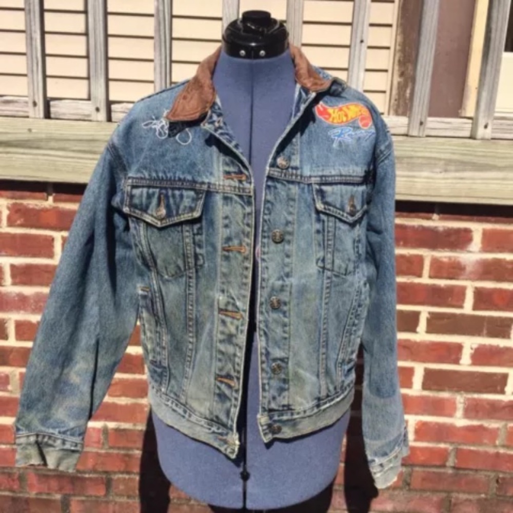 Vintage Hot Wheels Blue Jean Dunbrooke jacket