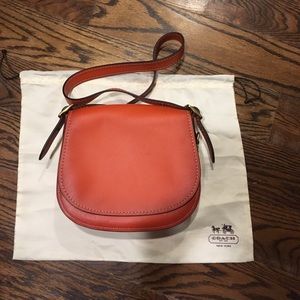 Coach saddle bag