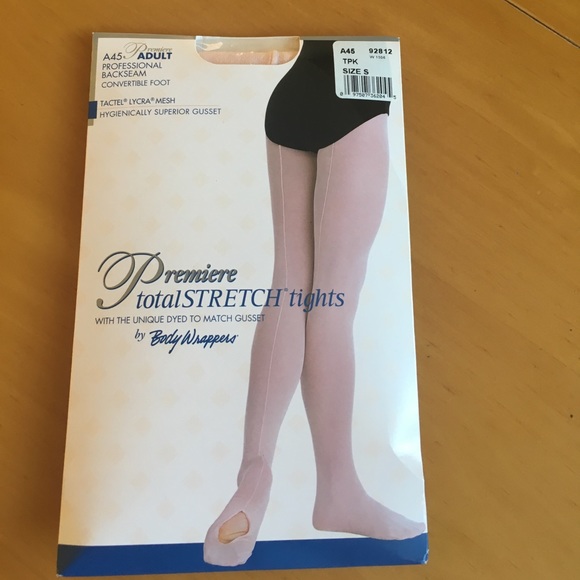 theatrical pink tights