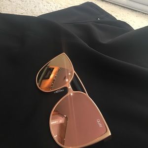 QUAY Rosegold Sunglasses - Never Worn
