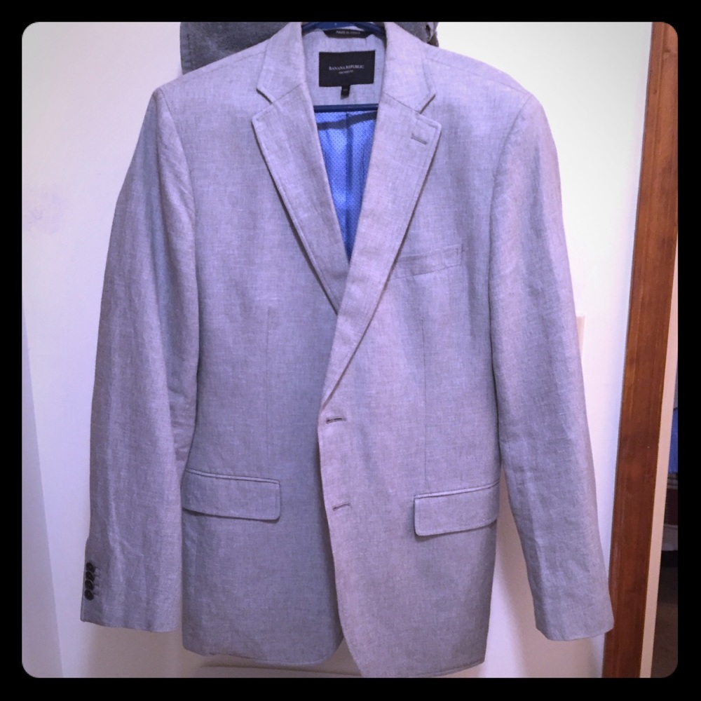 Banana Republic Linen blend Blazer Jacket