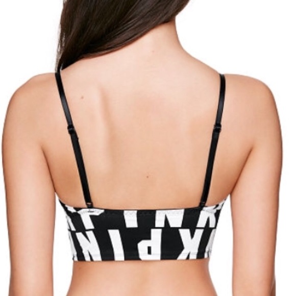 SOLD ♈️Longline Triangle Bralette / Pink VS - Picture 4 of 6