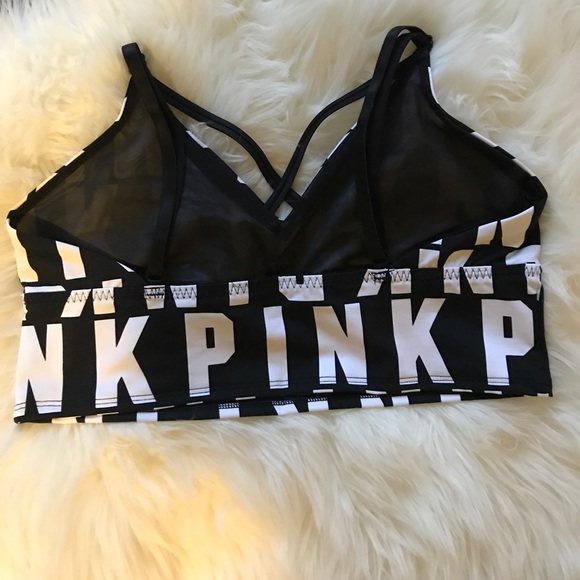 SOLD ♈️Longline Triangle Bralette / Pink VS - Picture 6 of 6