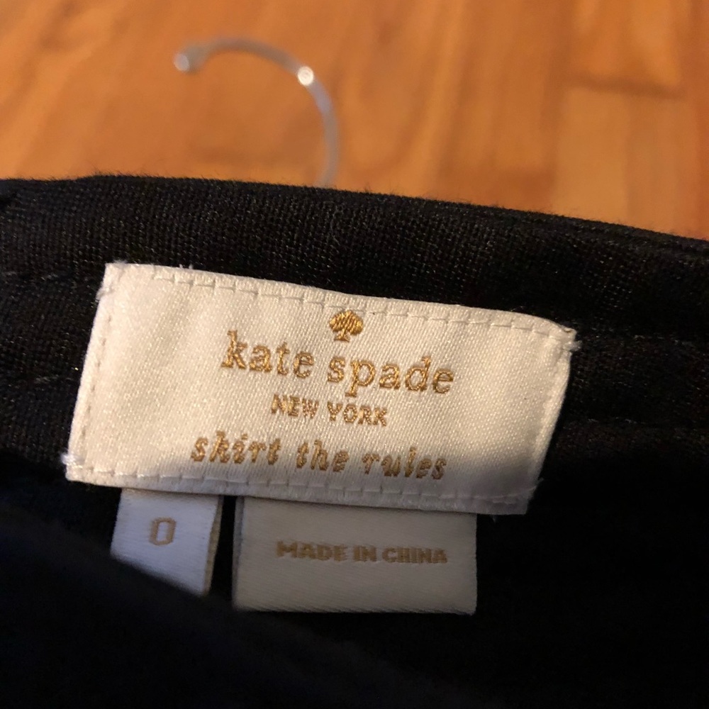 Kate spade black skirt - Picture 2 of 2