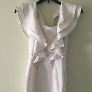 White layer dress