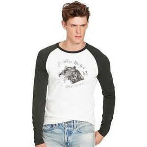 Denim and supply Ralph Lauren Brooklyn baseball T