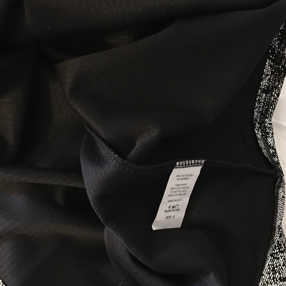 RED LOLLY-SILVER/BLACK PLEATED SKIRT-RUNS SMALL - Picture 7 of 8