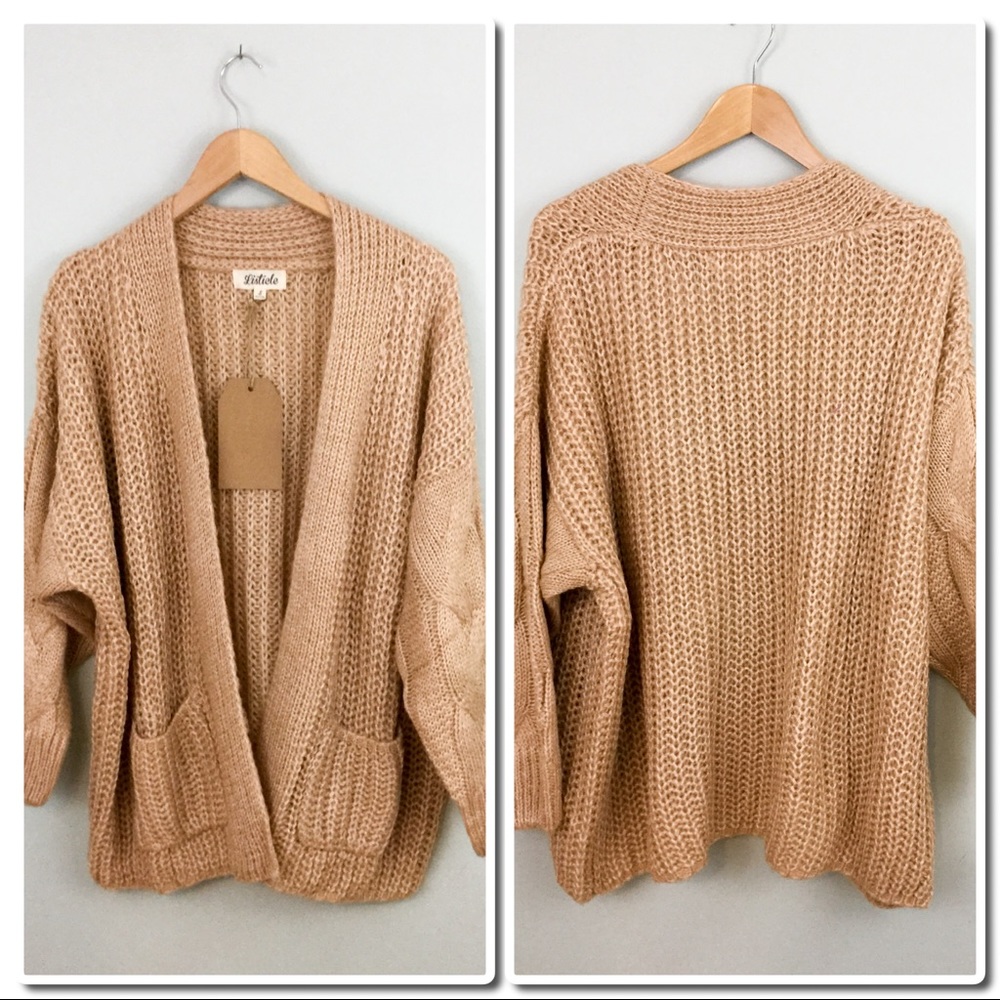CCO Cozy Oversized Chunky Knit Cardigan - Picture 6 of 8