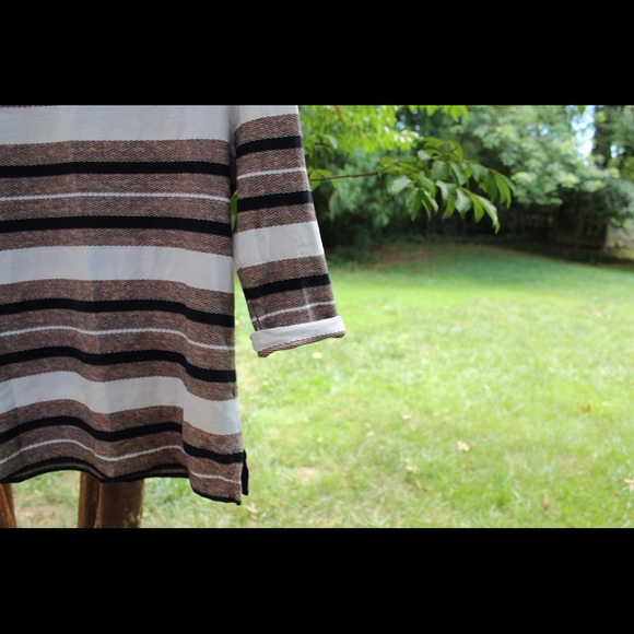 J. Crew Striped Knit Long Sleeve - Picture 5 of 7