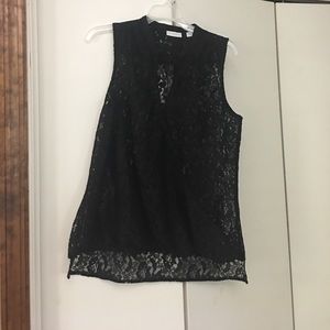 Black lace top! New York & Company
