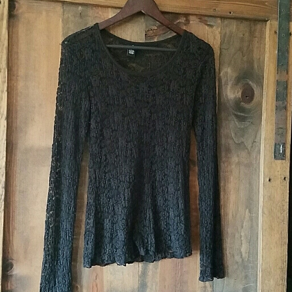 Rue21 lace see through top!