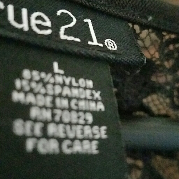 Rue21 lace see through top! - Picture 2 of 4