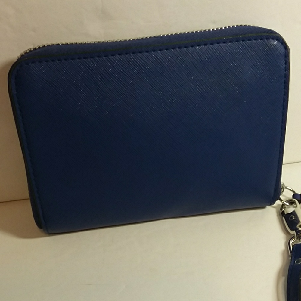 Stella & Dot Chelsea Tech Cobalt Blue Wallet - Picture 4 of 8