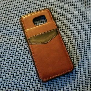 LEATHER GALAXY S7 EDGE CASE