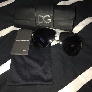 DOLCE & GABBANA Aviator sunglasses