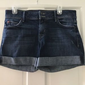 Hudson Rolled Demin Shorts Hudson Rolled Demin Shorts