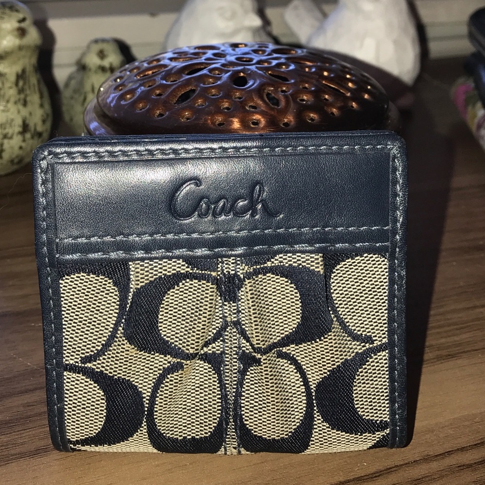 Coach mini wallet