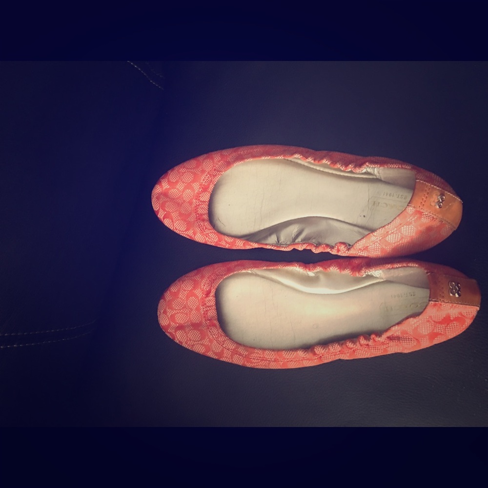 Orange Coach Flats!