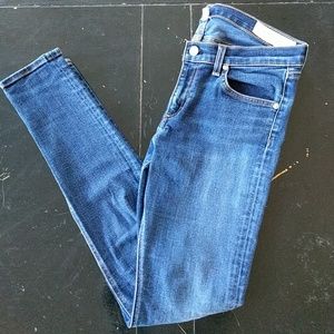 rag & bone mid-rise skinny jeans