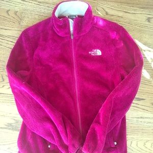 Pink Northface jacket