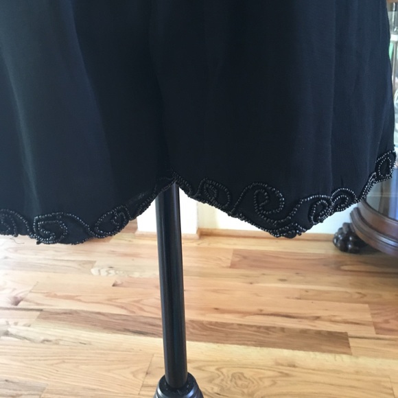 NWT BLACK BEADED ROMPER - Picture 3 of 6