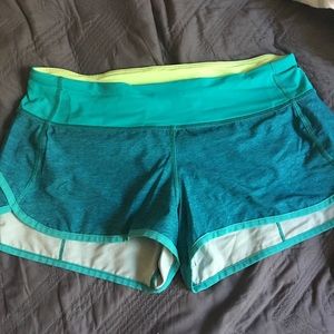 Lulu Lemon Speed Shorts