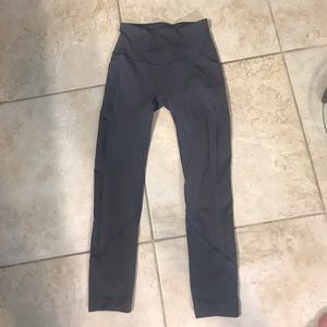 Lululemon size 4 run inspire tights 7/8 length