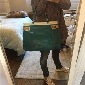 Coach Turquoise Satchel