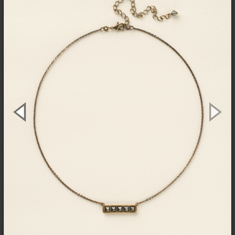 Sorrelli bar necklace