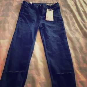 Zara TRF jeggings Hugh waisted. NWT