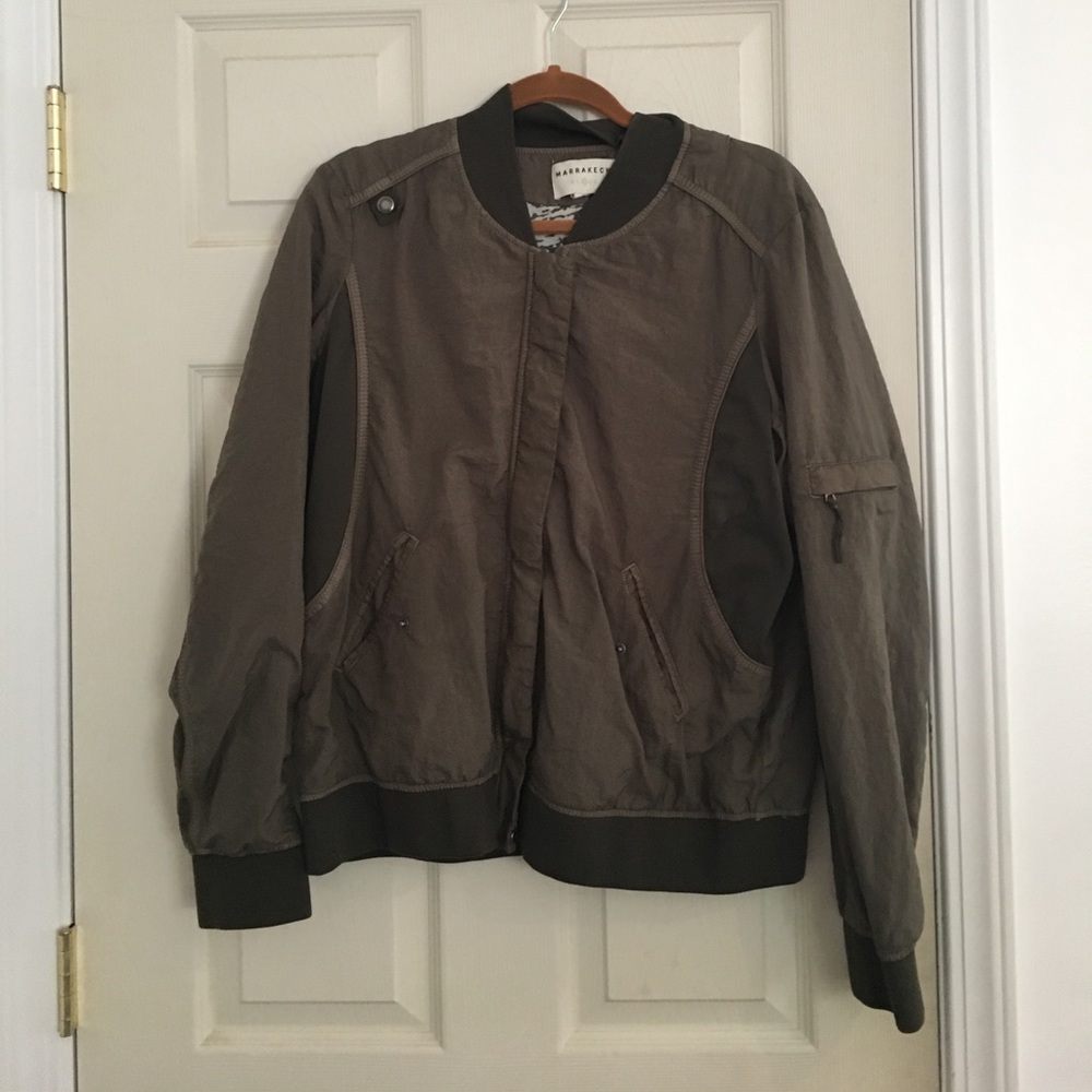 Anthropologie Marrakech Bomber Jacket