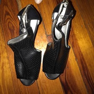 Black heels